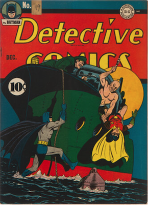 Detective Comics #58: First Penguin appearance. Click for appraisal