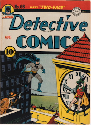 Detective Comics #66: First Two-Face. Click for a free valuation