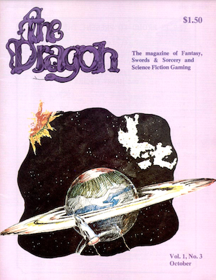 Dragon Magazine #3. TSR. Click to sell or value your copy