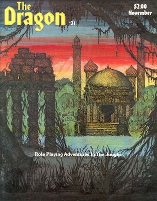 Dragon Magazine #31. TSR. Click to sell or value yours