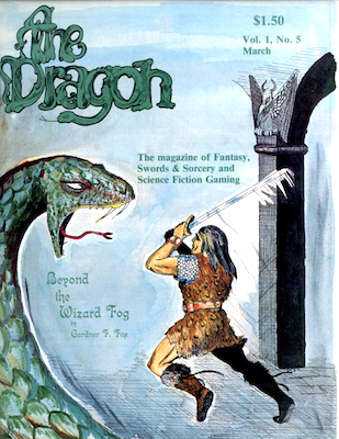 Dragon Magazine #5. TSR. Click to sell or appraise yours