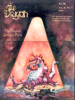 Dragon Magazine #7 (Vol. II #1). TSR. Click to sell or appraise your copy