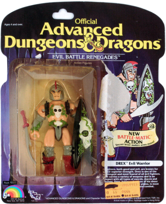 Advanced Dungeons and Dragons
Drex (Battle-Matic)