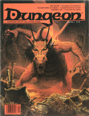 Dungeon Adventures #1 (1986) by TSR. Click to sell or appraise yours