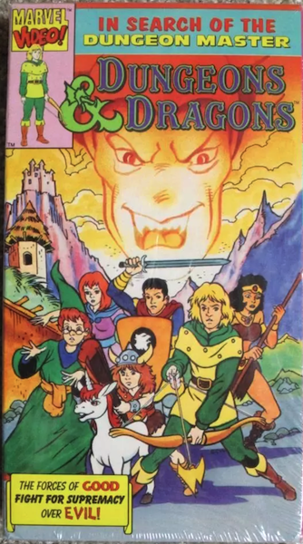 Dungeons and Dragons Animated Series VHS Set. Click to sell or value yours