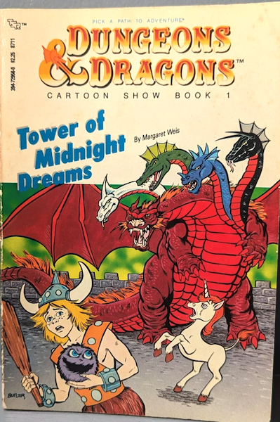Dungeons and Dragons Animated Series Book Tower of Midnight Dreams. Click to sell yours