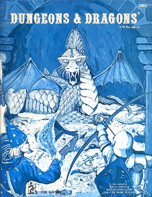 D&D Basic Set 2nd Print rulebook looks like this. Click to sell or appraise one