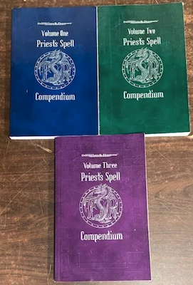 Dungeons and Dragons Priest's Spell Compendium (1999). Click to sell or appraise yours