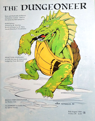 Dungeons and Dragons Fanzine: Dungeoneer. Click to sell or appraise yours