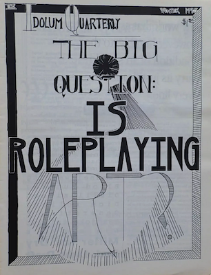 Dungeons and Dragons Fanzine: Idolum Quarterly. Click to sell or appraise yours