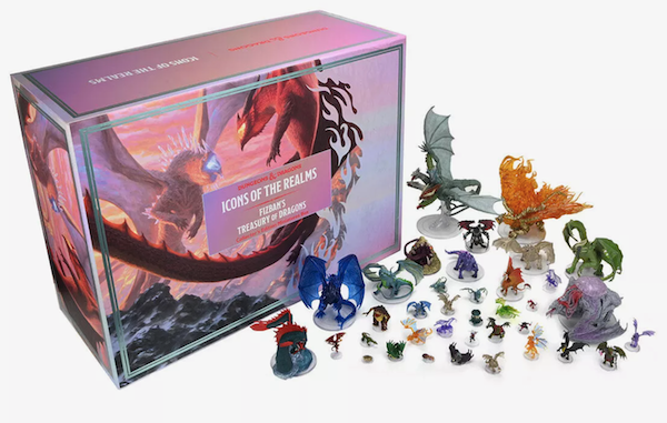 Dungeons and Dragons Fizban's Treasury of Dragons miniatures set. Click to sell or appraise one