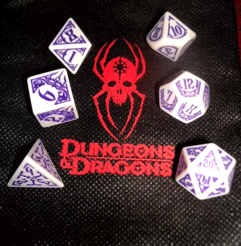 Dungeons and Dragons 2012 Gen Con dice set. Click to sell or appraise yours