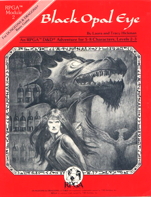 D&D Module RPGA2 Black Opal Eye (1983). Click to sell or value yours