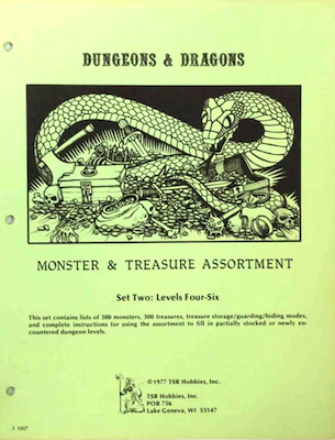 Dungeons and Dragons Monster and Treasure assortment. Click to value or sell one