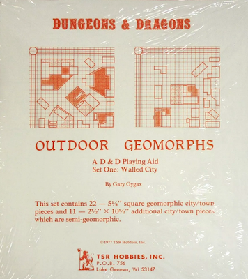 Dungeons and Dragons Outdoor Geomorphs. Click to value or sell yours