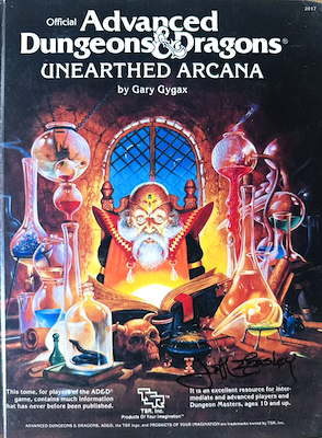 D&D Unearthed Arcana (1986). Click to sell or appraise yours