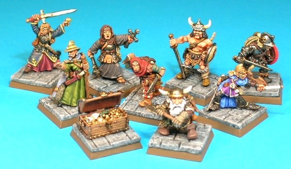 Citadel Dungeon Adventurers box set, officially licensed from TSR. Painted. Click to sell or apppraise yours