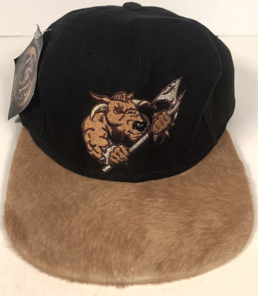 Dungeons and Dragons minotaur baseball cap 1995. Click to sell or appraise yours
