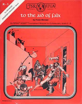D&D Module R1 To the Aid of Falx (1982). Click to sell or appraise yours