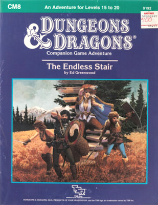 D&D Module CM8 The Endless Stair (1987). Click to sell or appraise yours