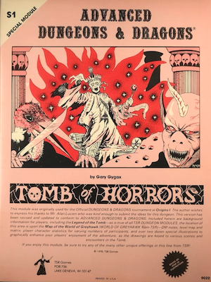 D&D Module S1 Tomb of Horrors (1978). Click to sell or value yours
