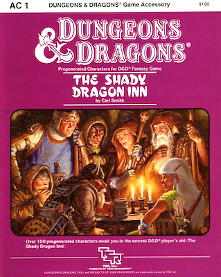 Dungeons and Dragons module AC1, The Shady Dragon Inn, attempted to tie the LJN toy line to the D&D RPG Dungeons and Dragons module AC1, The Shady Dragon Inn, attempted to tie the LJN toy line to the D&D RPG