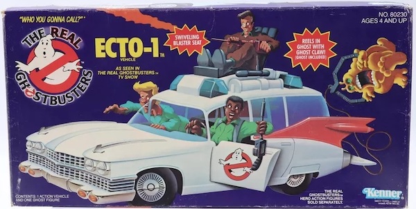The Real Ghostbusters Ecto-1 Playset