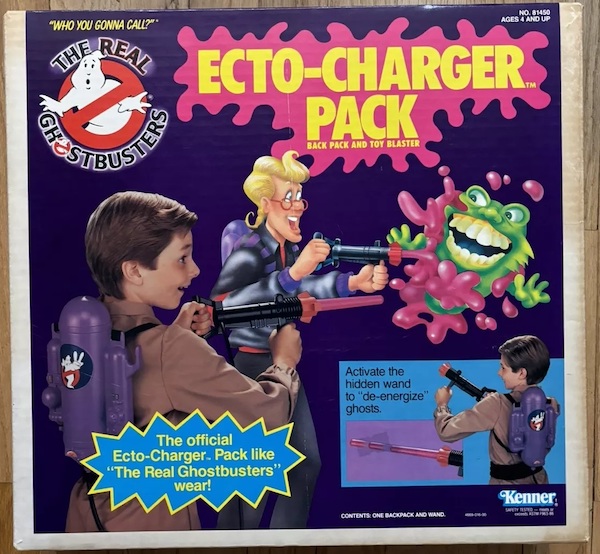 The Real Ghostbusters Ecto Charger Pack. Click to appraise yours