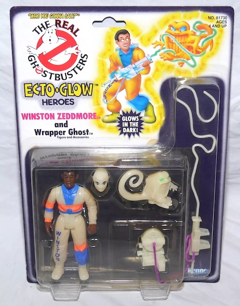 The Real Ghostbusters Ecto Glow Heroes Winston Zeddmore. Click to appraise yours