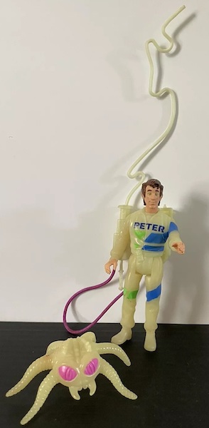 The Real Ghostbusters Ecto Glow Heroes Peter Venkman out of the pack. Click to appraise yours