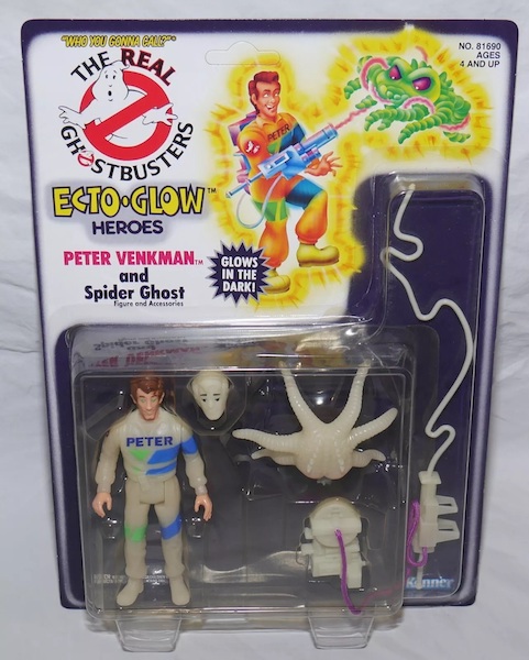 The Real Ghostbusters Ecto Glow Heroes Peter Venkman. Click to appraise yours