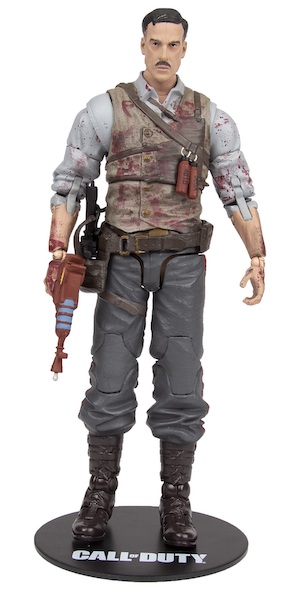 Call of Duty Black Ops 4 Dr Edward Richtofen Action Figure out of the box