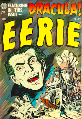 Eerie #12 (1953): Dracula cover. Click to sell or appraise one