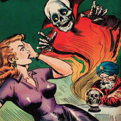 Golden Age Horror Comics: Sexy "Headlights" Golden Age Horror Comics: Sexy "Headlights"