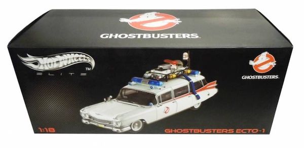 HotWheels Elite 1:18th Ghostbusters Ecto-1. Click to appraise yours