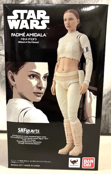 S.H. Figuarts Star Wars Episode II Attack of the Clones Padme Amidala. Click to value or sell one