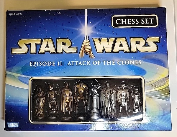 Star Wars Episode II Attack of the Clones Chess Set. Click to sell or value one