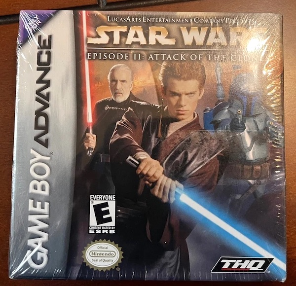 Star Wars Episode II Attack of the Clones Gameboy Advanced Game. Click to sell or value yours