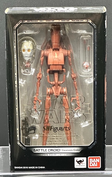 S.H. Figuarts Star Wars Episode II Attack of the Clones Battle Droid Geonosis