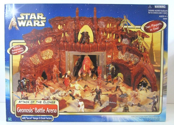Star Wars Episode II Attack of the Clones Geonosis Battle Arena Playset. Click to value or sell one