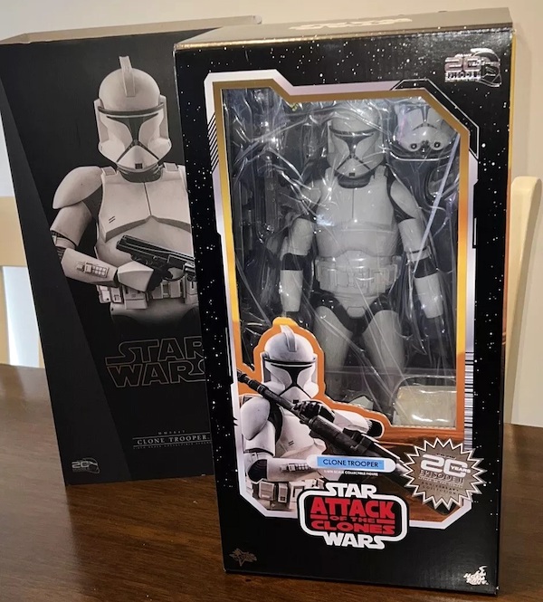 Star Wars Episode II Attack of the Clones MMS647 1/6th Scale Clone Trooper. Click to value or sell one