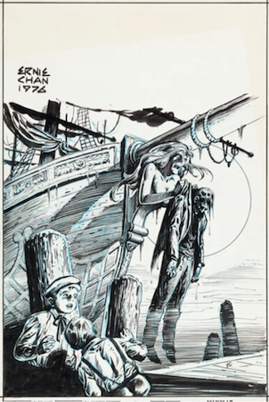 House of Secrets #130: Cover art by Ernie Chan