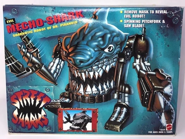 Street Sharks Evil Mecho Shark