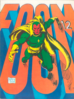 Foom #12 (Friends of Old Marvel): Vision cover. Click to sell or value yours