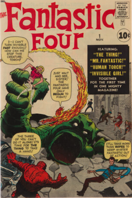 Fantastic Four #1: 1st Marvel Super-Team; the comic which began the Marvel Age of Comics