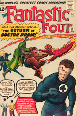 Fantastic Four #10: Dr. Doom Returns. Click to sell or Appraise Dr. Doom comic books