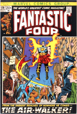 Fantastic Four #120
1st Air-Walker