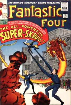 Fantastic Four #18
1st Super-Skrull