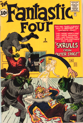 Fantastic Four #2
1st Skrulls