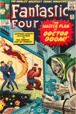 Fantastic Four #23: Dr. Doom comic cover. Click to sell or appraise one